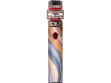 Brown Blue Marble Glass Smok Stick Prince Baby Skin Online now