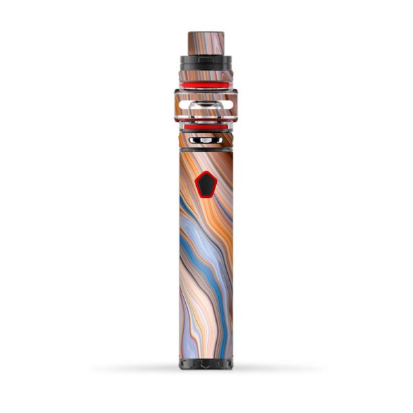 Brown Blue Marble Glass Smok Stick Prince Baby Skin Online now