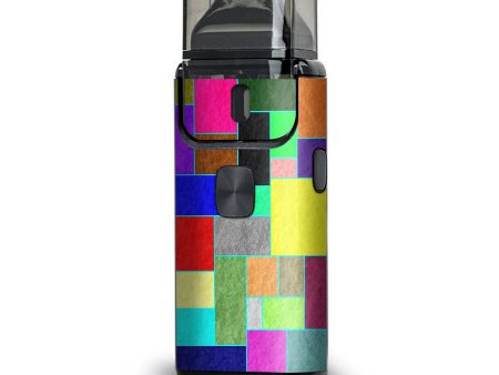 Colorful Squares Aspire Breeze 2 Skin Online