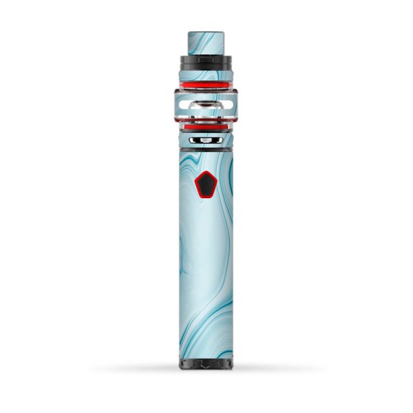 Baby Blue Ice Swirl Marble Smok Stick Prince Baby Skin on Sale