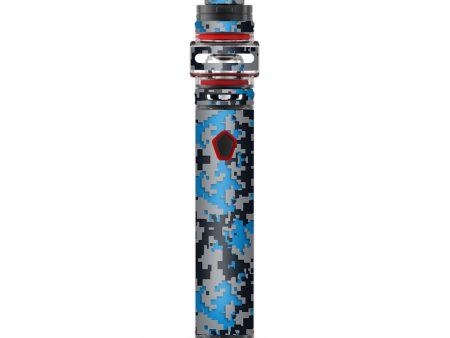 Digi Camo Team Colors Camouflage Blue Silver Black Smok Stick Prince Baby Skin Online Sale