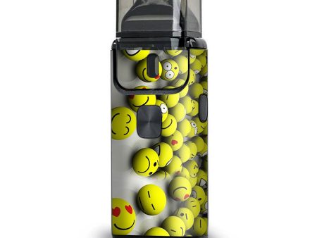 Tennis Balls Happy Faces Aspire Breeze 2 Skin Fashion