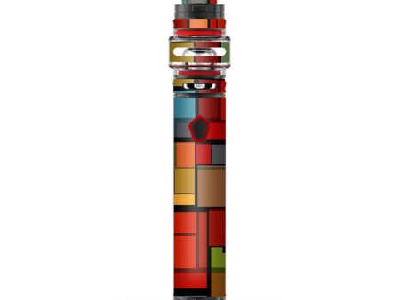 Abstract Colorful Square Pattern Smok Stick Prince Baby Skin For Discount