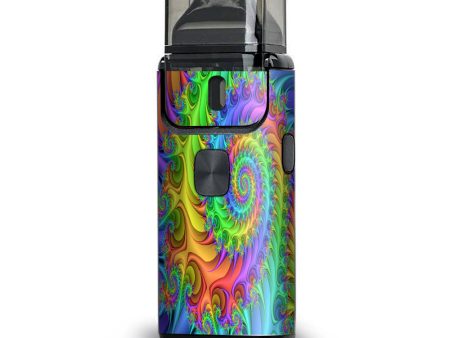 Trippy Color Swirl Aspire Breeze 2 Skin Hot on Sale