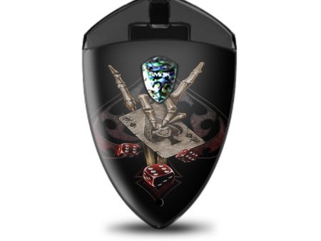 Ace Of Spades Skull Hand Smok Rolo Badge Skin Supply