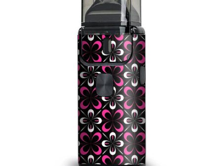 Abstract Pink Black Pattern Aspire Breeze 2 Skin Online