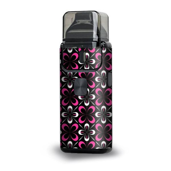 Abstract Pink Black Pattern Aspire Breeze 2 Skin Online