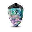 Abalone Shell Pink Green Blue Opal Smok Rolo Badge Skin Cheap