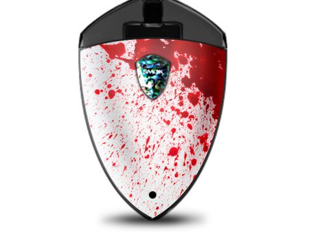 Blood Splatter Dexter Smok Rolo Badge Skin Supply