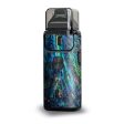 Abalone Shell Green Swirl Blue Gold Aspire Breeze 2 Skin Online now