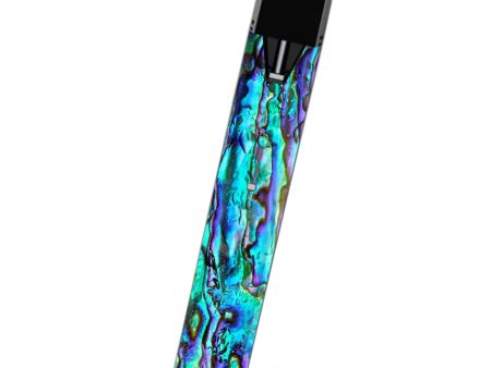 Abalone Ripples Green Blue Purple Shells Smok Fit Ultra Portable Skin on Sale