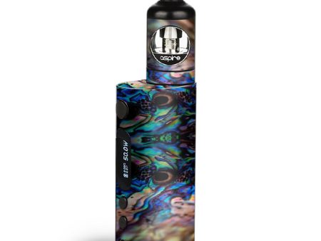 Abalone Blue Black Shell Design Aspire Zelos Skin Online