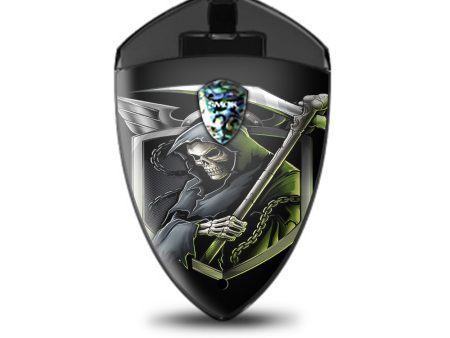 Black Ops Grim Reaper Smok Rolo Badge Skin Fashion