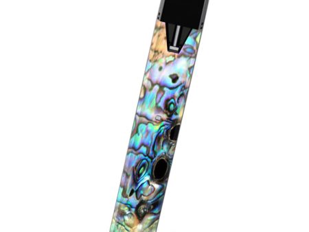 Abalone Swirl Shell Design Blue Smok Fit Ultra Portable Skin Supply