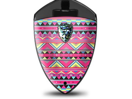 Aztec Pink Smok Rolo Badge Skin For Discount