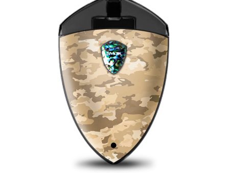 Brown Desert Camo Camouflage Smok Rolo Badge Skin For Discount