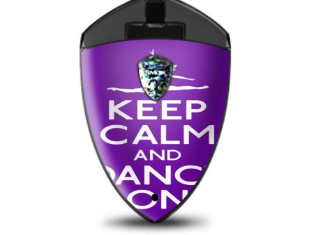 Keep Calm Dance On Smok Rolo Badge Skin Fashion