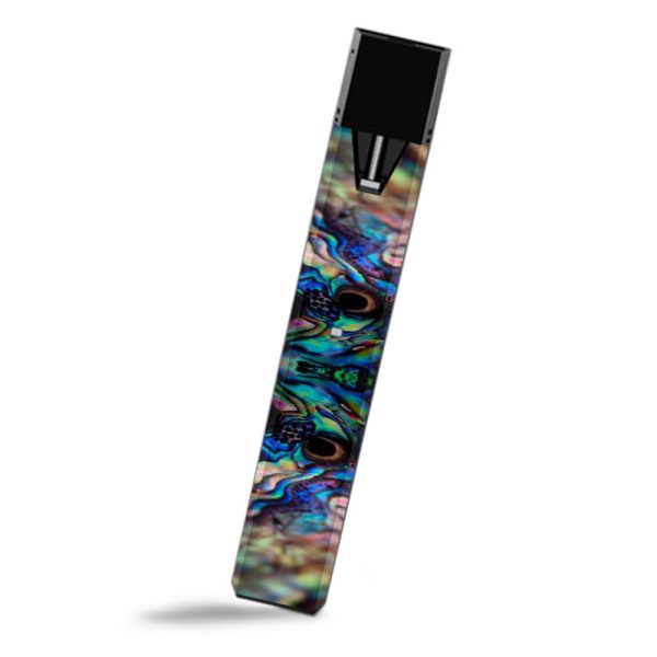 Abalone Sea Shell Gold Blues Beautiful Smok Fit Ultra Portable Skin Supply