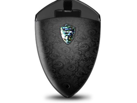 Black Floral Smok Rolo Badge Skin Sale