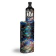 Abalone Sea Shell Gold Blues Beautiful Aspire Zelos Skin on Sale